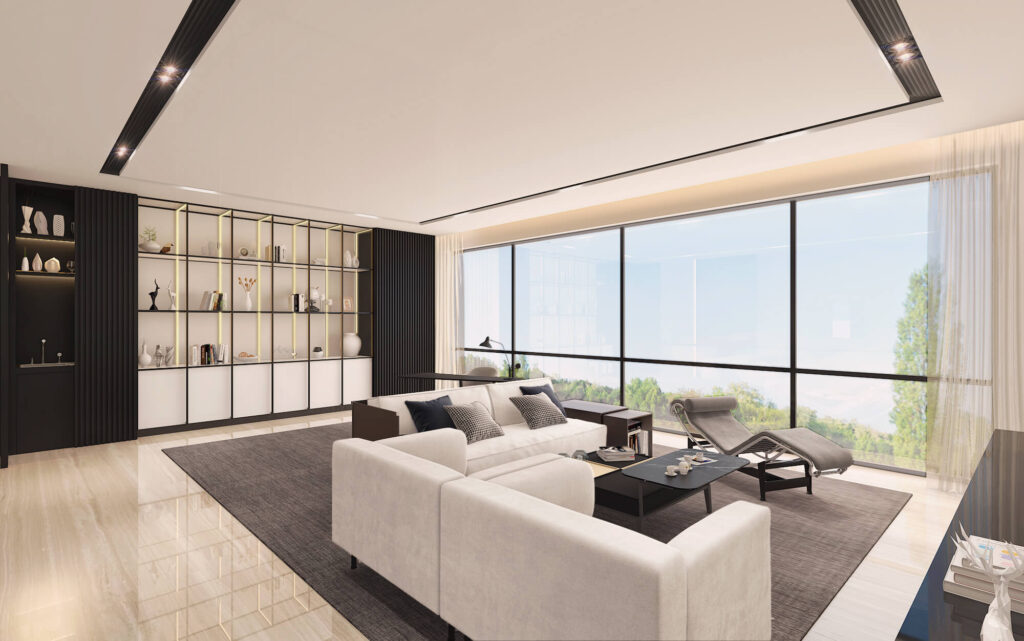 Residential design villa in Mizhar designed by interior design in Dubai DZ Design