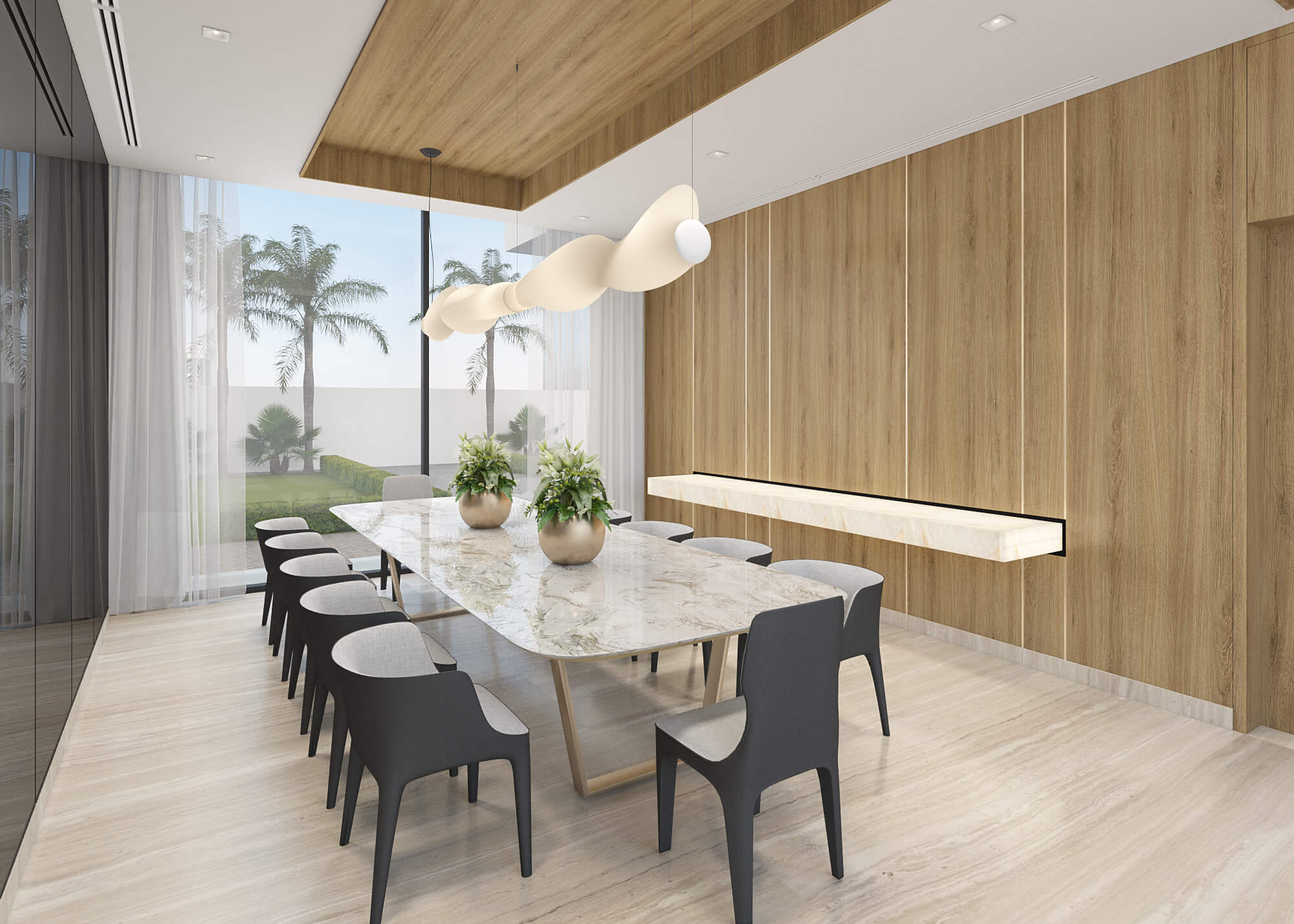 Luxury villa design in Dubai