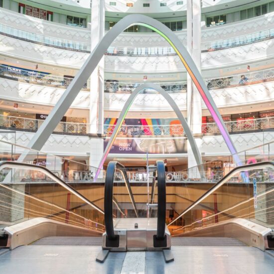 Oasis Mall in Dubai retail interior design by DZ Design