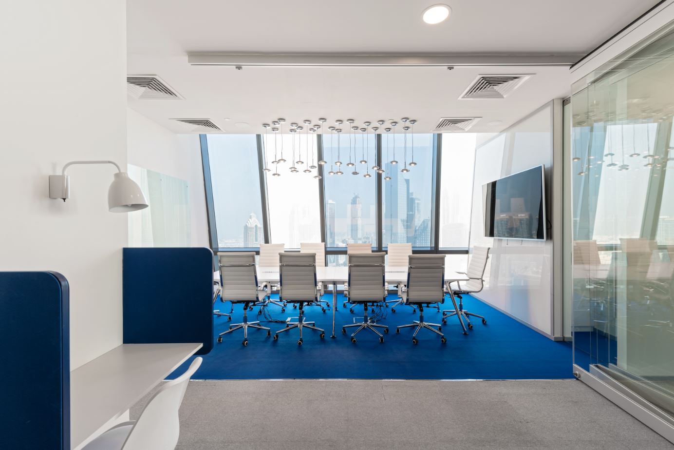 YAP office in Dubai office designed by DZ Design