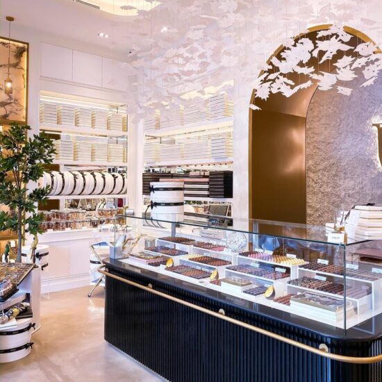 Makaw Chocolate shop design by DZ Design interior design in dubai