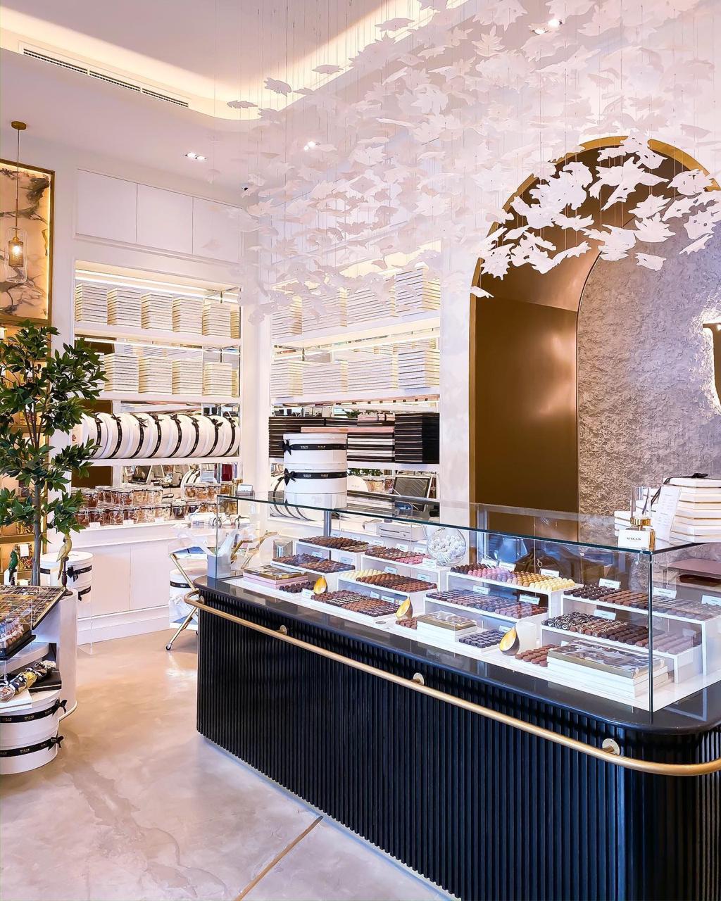 Makaw Chocolate shop design by DZ Design interior design in dubai