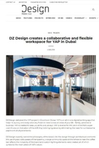 Office Interior Design in Dubai featuring YAP office by DZ Design