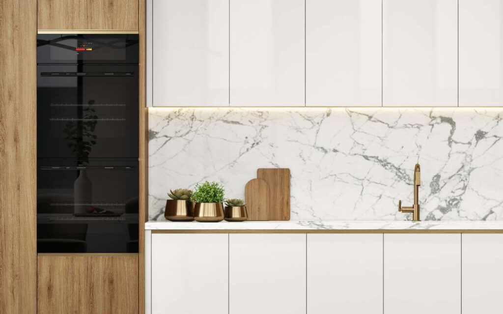 5 Ways to Add Gold to Your Luxury Contemporary Villa Interior Design Kitchen design