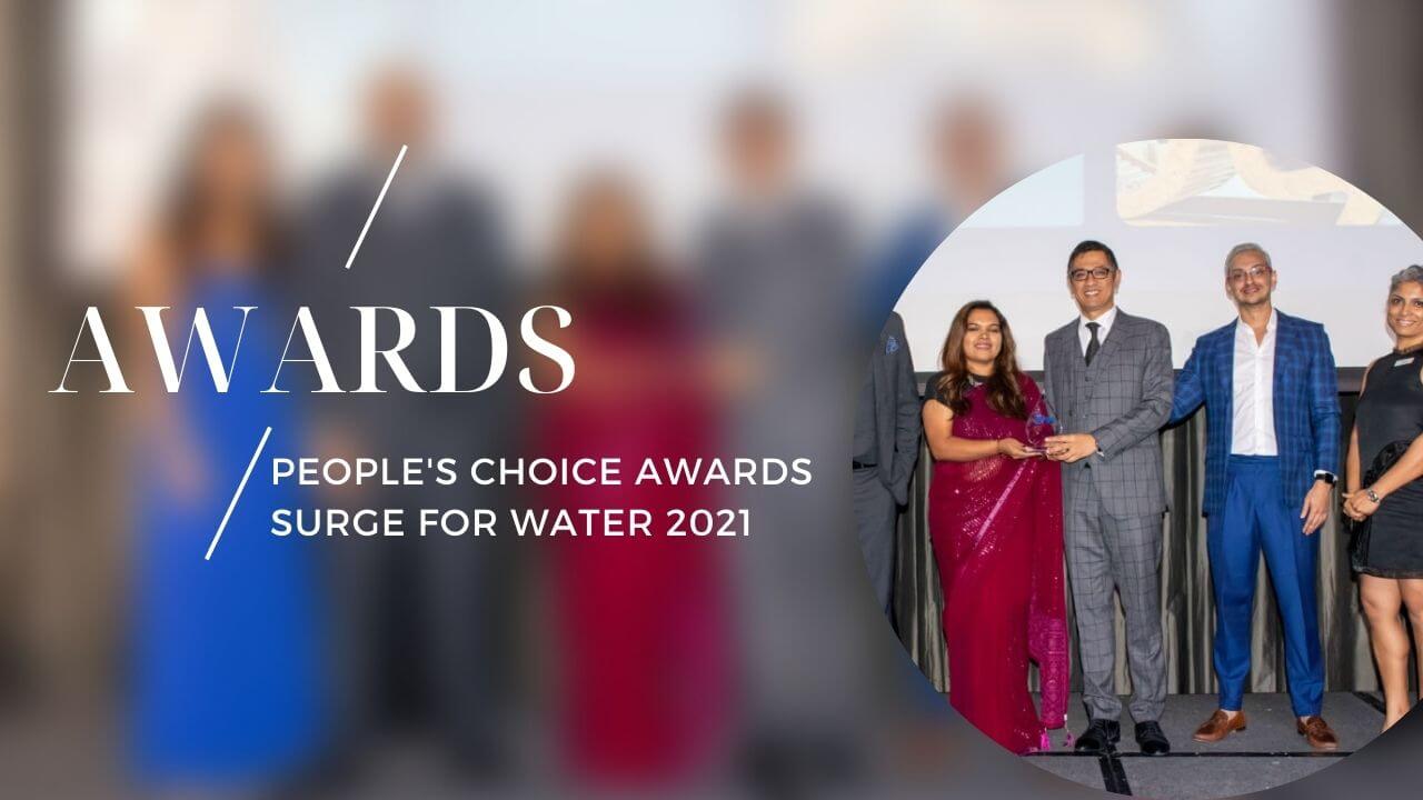 Surge for Water People Choice award for DZ Design