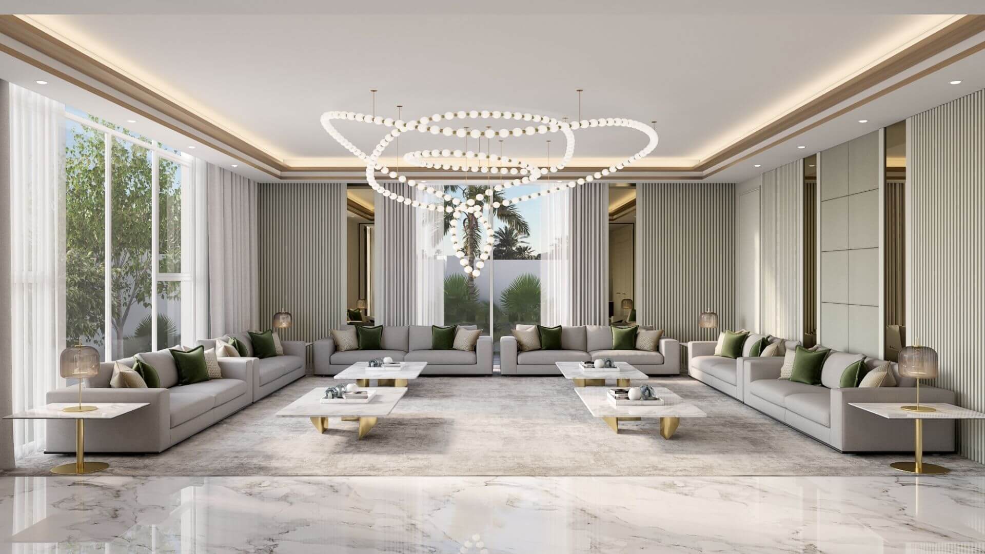 modern arabic living room